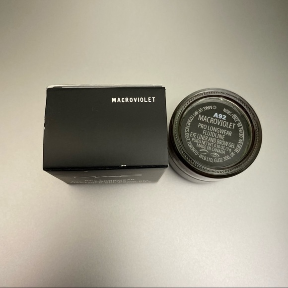MAC Macroviolet Pro Longwear Fluidline Eyeliner & Brow Gel - Picture 4 of 6